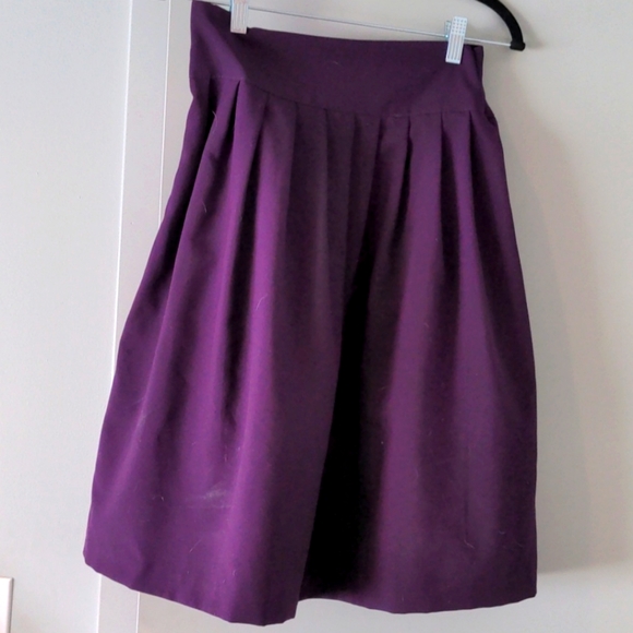 Vintage Dresses & Skirts - 1950s/60s vintage plum skirt